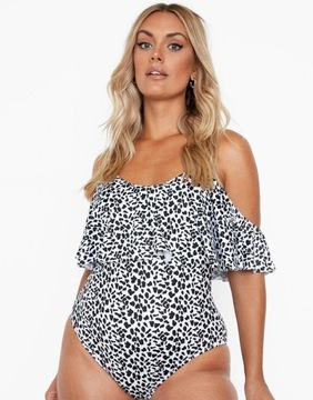 BOOHOO PLUS STRÓJ KĄPIELOWY PRINT A9D XXH__52