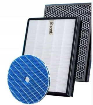 Sada Uhlíkových Filtrů Hepa Vody Pro Čističku Philips AC3829/10