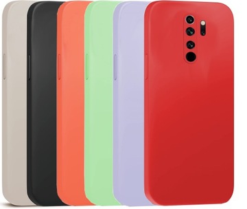 ETUI DO XIAOMI REDMI NOTE 8 PRO SILIKON KOLOR + SZKŁO