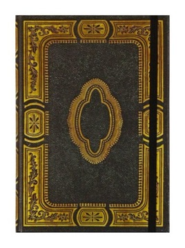 Notes B6 czarny Pauper notatnik Artist złocony pamiętnik diary