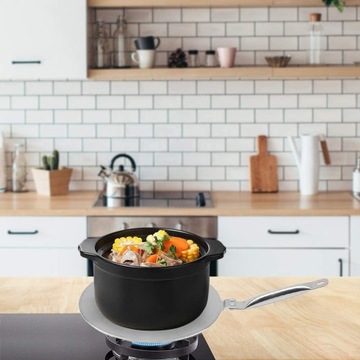 ПЕРЕХОДНИК ДЛЯ ИНДУКЦИОННОЙ ПАНЕЛЬ ДЛЯ СКОВОРОДА 14 СМ С РУЧКОЙ