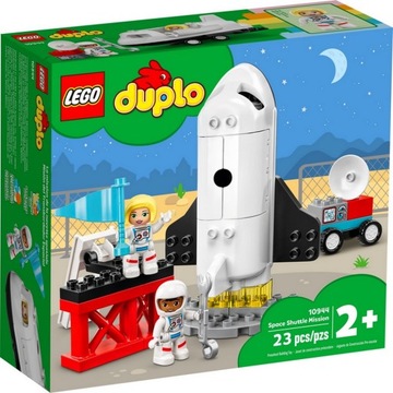 LEGO DUPLO 10944 КОСМИЧЕСКАЯ РАКЕТА «Шаттл» НА 2 ГОДА + СУМКА LEGO