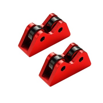 2x Pool Billiard Straight Checker Snooker Red