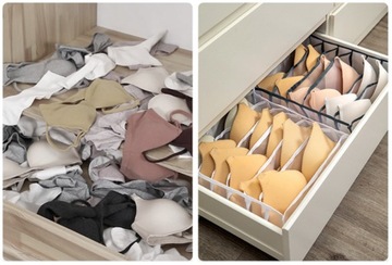 ОРГАНАЙЗЕР ДЛЯ БЮстгалтера ДЛЯ ЯЩИКА ГАРДЕРОБА, ГАРДЕРОБ, БЮСТГАЛ 91