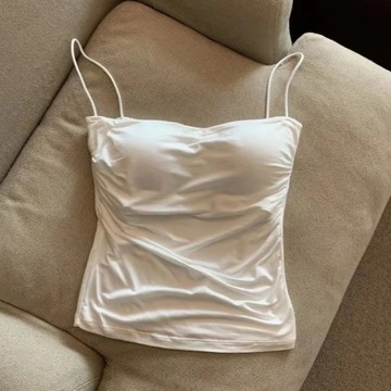 2024 Summer Camisole Slim Vest Sexy Women Sleevele