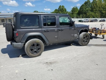 Jeep Wrangler IV 2020 Jeep Wrangler 2020r. Unlimited Sport, od ubezpieczalni 3.6 Benzyna 285KM, zdjęcie 4