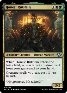 MTG Honest Rutstein (U)