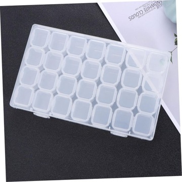 28 коробок с инструментами для дизайна ногтей в футляре для маникюра