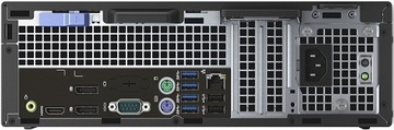 Мощный i7 Dell 7050 SFF i7-7700 16 ГБ 256 ГБ M.2 NVMe HDMI W10