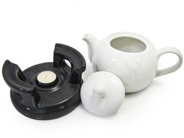 DZBANEK Z PODGRZEWACZEM 1L BL-T-33 Jeleń Tealight
