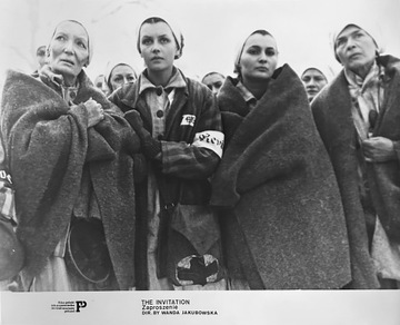 MARIA PROBOSZ duży fotos kino film ZAPROSZENIE 24x30