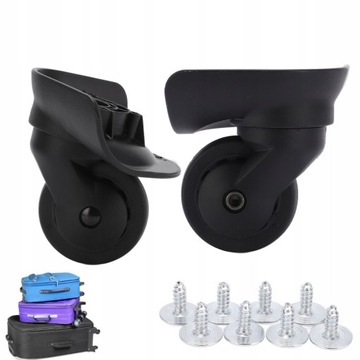 2XKÓŁKO KOŁO OBROTOWE DO WALIZKI BAGAŻ CZĘŚĆ A53