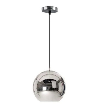 LAMPA SUFITOWA WISZĄCA POJEDYNCZA LUSTRZANA CHROM LE-03-1