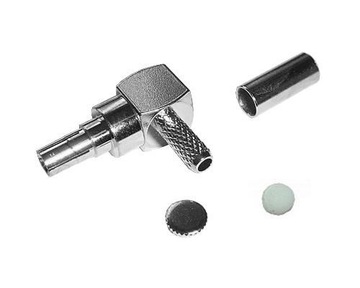 Разъем CRC9, УГОЛ, для кабеля RG174