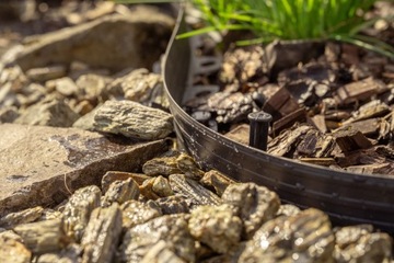 Комплект газонных бордюров BORDER ANCHORS ВЫСОТА 10м