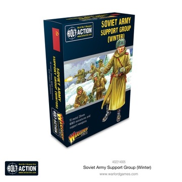 WARLORD GAMES Soviet Army Winter Support Group