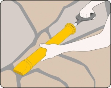 СТРОИТЕЛЬНЫЙ ЭКСТРАКТОР ДЛЯ МАССЫ РАСТВОРА, ШТУКАТУРКИ, НАПОЛНИТЕЛЯ