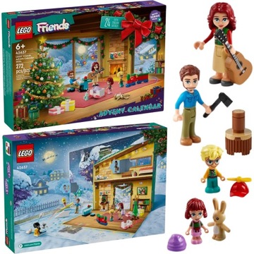 Kalendarz Adwentowy LEGO FRIENDS 2024 | Klocki dla dziewczynki z Zabawkami
