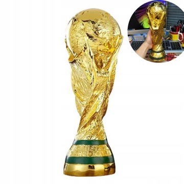 ЗОЛОТОЙ КУБОК ТРОФЕЙ 36 СМ ЧЕМПИОНАТ МИРА ИЗ СМОЛЫ
