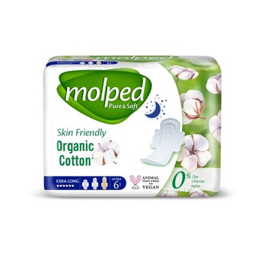 MOLPED Podpaski EKO Pure&Soft E.LONG 6 szt.