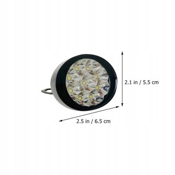 2 sztuk Motocykl Led światła przeciwmgielne