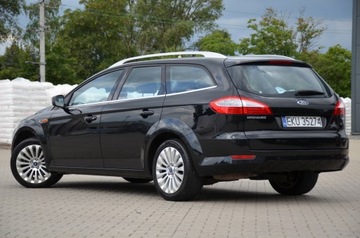 Ford Mondeo IV Kombi 2.0 Duratec Flexifuel 145KM 2009 CZARNE ZAREJESTROWANE 2.0i 145KM SERWIS TITANIUM NAVI CONVERS+ 2xParktronik, zdjęcie 6