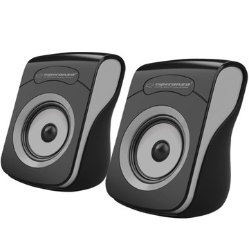 GŁOŚNIKI KOMPUTEROWE 2.0 6W RMS ZASILANE z USB 5V
