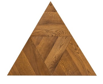 Деревянные настенные панели треугольники мозаичный дуб мега