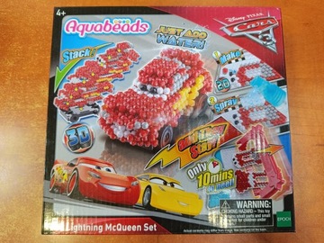 Zabawka kreatywna Aquabeads Zestaw Auta 3 Zygzak McQueen 3D Epoch