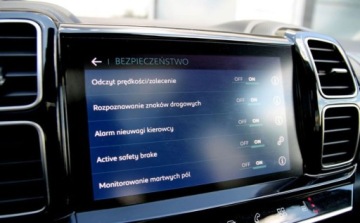Citroen C5 Aircross I SUV Plug-In Facelifting 1.6 PureTech Plug-In 225KM 2023 Citroen C5 Aircross Salon Polska 225 KM Hybryda plug-in Gwarancja RIA, zdjęcie 22