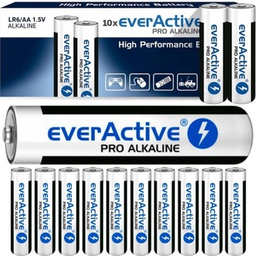 10szt BATERIA AA BATERIE ALKALICZNE PALUSZKI R6