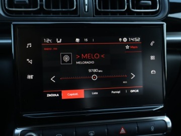 Citroen C3 III Hatchback Facelifting 1.2 PureTech 110KM 2023 Citroen C3 1.2 PureTech, Salon Polska, zdjęcie 11