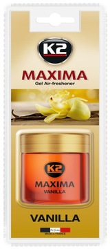 K2 MAXIMA - АРОМАТНЫЙ ГЕЛЬ ОСВЕЖИТЕЛЬ - ВАНИЛЬ