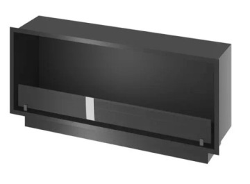 Встроенный биокамин INFIRE INSIDE BLACK 2000 SLIM LINE