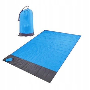 ПЛЯЖНЫЙ КОВРИК ДЛЯ ПИКНИКА ПОДОдеяло 200x140 ПИКНИК ВОДОНЕПРОНИЦАЕМЫЙ