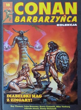 IDEALNY CONAN BARBARZYŃCA 18 DIABELSKI MAG Z ZINGARY!