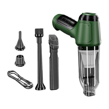 Odkurzacz samochodowy Robot Odkurzający z zielonym