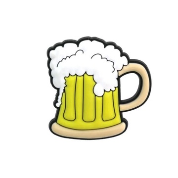 1 шт.. ПВХ значок пончик пицца яйцо-пашот розовый