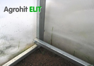 Агрохит ЭЛИТ теплица 3х6м поликарбонат 6мм тоннель