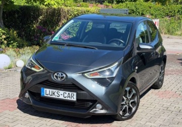 Toyota Aygo II Hatchback 3d Facelifting 1.0 VVT-i 72KM 2019 Toyota Aygo 1,0 72KM LIFT Android Kamera LED Tempomat Bezwypadkowy Dla wym, zdjęcie 36