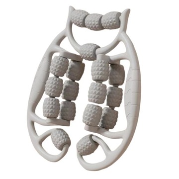 Женский роликовый зажим для ног с 18 колесами Muscle Roller, серый