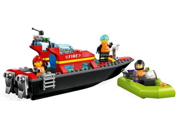 LEGO CITY 60373 ПОЖАРНАЯ КОРАБЛЯ CITY LEGO BLOCKS ОБРАЗОВАТЕЛЬНЫЙ НАБОР ПОНТО