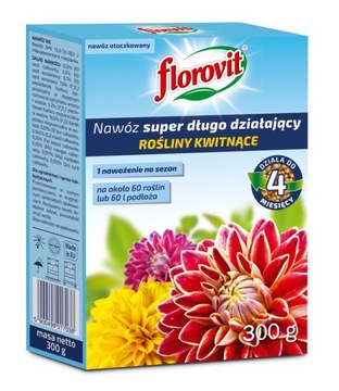 Nawóz Inco Florovit Super 300g rośliny kwitnące