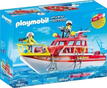 PLAYMOBIL 70147 ŁÓDŹ RATOWNICZA STRAŻY POŻARNEJ