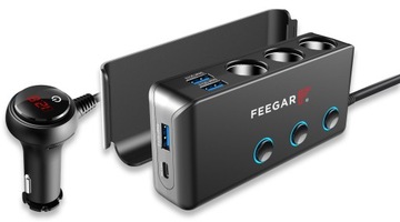 РАЗДЕЛИТЕЛЬ ПРИГОРЕЛКИ FEEGAR 12-24V USB