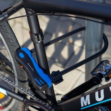 U-LOCK ВЕЛОСИПЕДНЫЙ ЗАМОК MUVIKE U-ФОРМА ВЕЛОСИПЕДНЫЙ ЗАМОК СТАЛЬ 320/14К