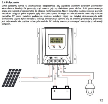 MPPT 24 В 30 А ЖК-контроллер заряда солнечной батареи BT