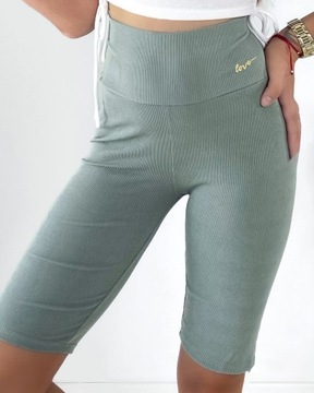 Legginsy damskie 10374 klasyczne 3/4 rozmiar 3XL/4XL