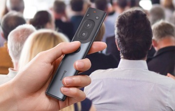 МНОГОФУНКЦИОНАЛЬНЫЙ АККУМУЛЯТОРНЫЙ ПУЛЬТ BASEUS ДЛЯ ПРЕЗЕНТАЦИИ КРАСНЫЙ ЛАЗЕР