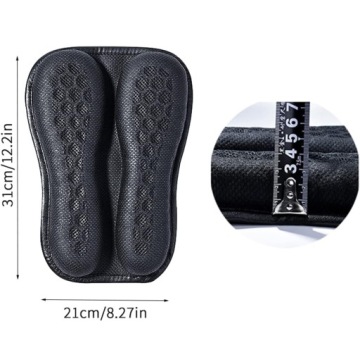 3D СЕТЧАТАЯ ПОДУШКА СИДЕНЬЯ МОТОЦИКЛА, ЗАЩИТА ОТ УДАРОВ